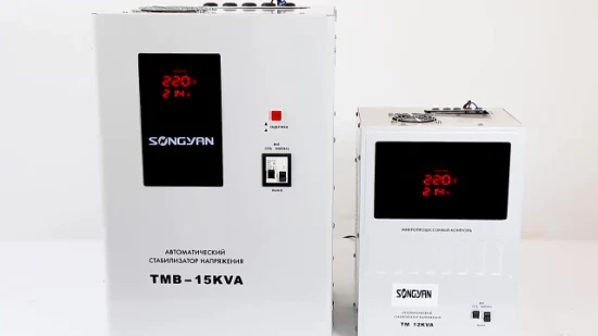 Single Phase AVR AC Current 5kVA 10kVA Automatic Voltage Stabilizer