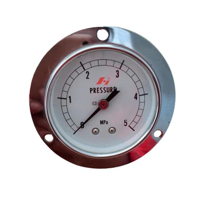 High Stability 0-5MPa Panel Mount Water Pressure Gauge Indicator